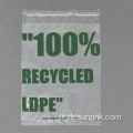 100 gr HDPE LDPE PP PE geri dönüştürülmüş çoklu torbalarda